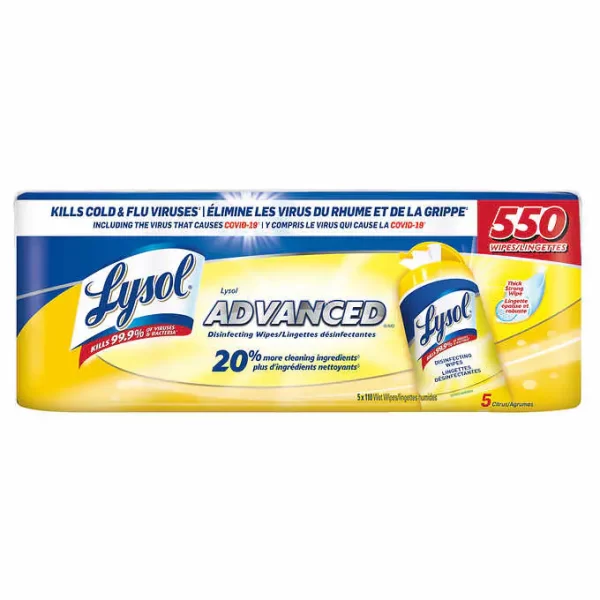 Lysol Disinfecting Wipes, 110ct each