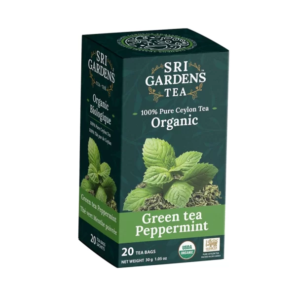 Sri Gardens Tea Green Tea Peppermint
